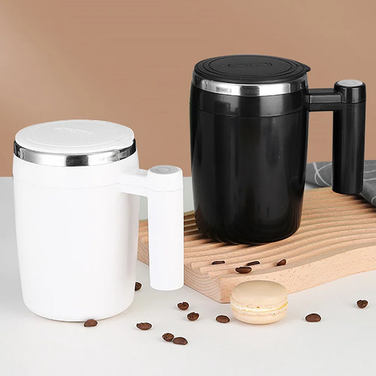 Self Stirring Mug Coffee Cup – USB Rechargeable Automatic Magnetic Stirring Cup (380ml)